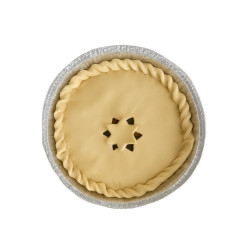 Пирог с лососем и овощами